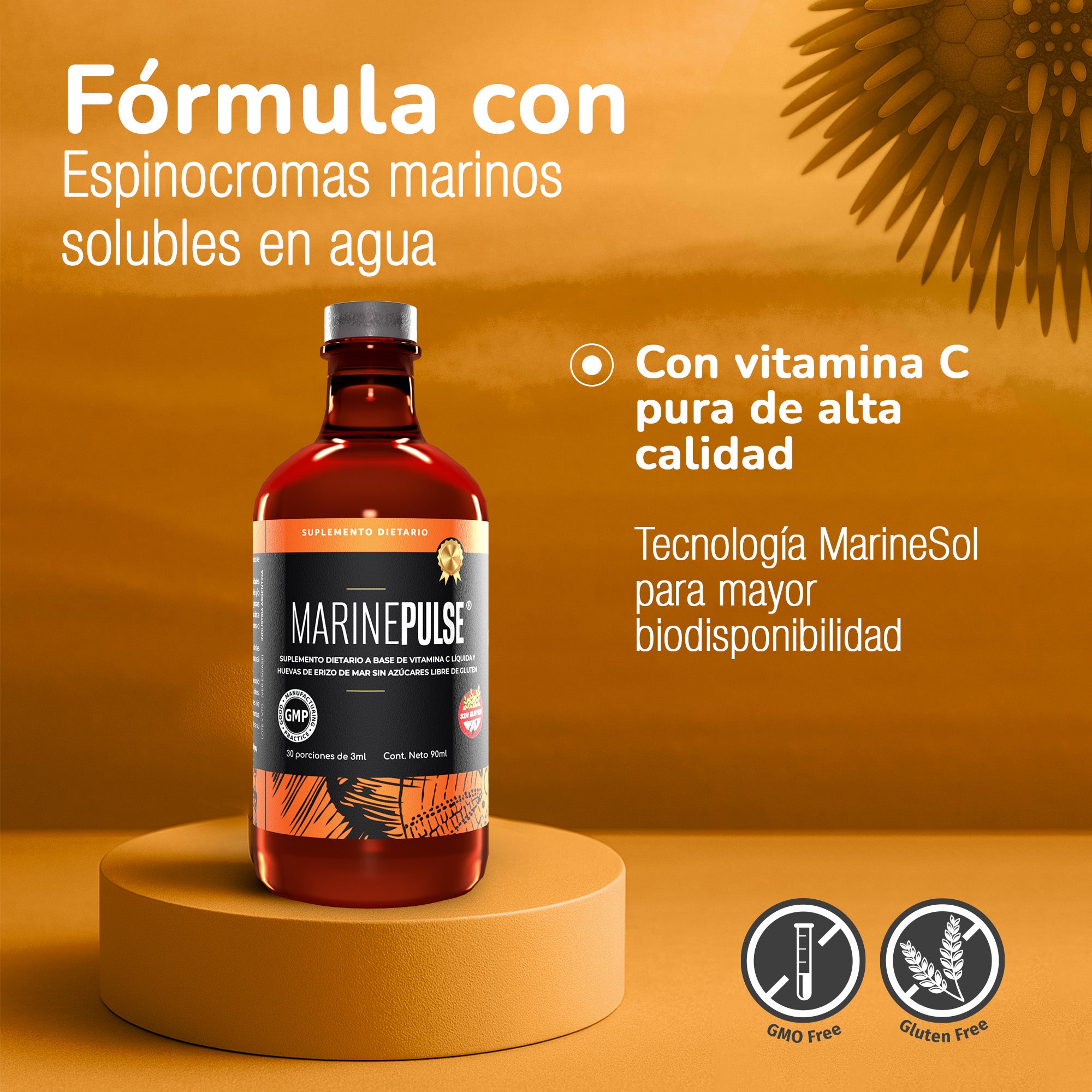 MARINE PULSE® | Una poderosa combinación diseñada para potenciar tu salud cardiovascular. Producto comprobado con Prueba Médica.