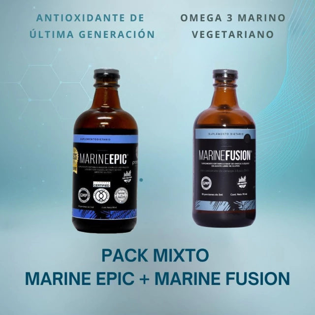 Pack Mixto Marine Epic Marine Fusion Botella - 30 Días